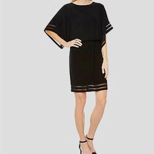 Jessica Howard Womens 3/4 Sleeve Sheath Dress